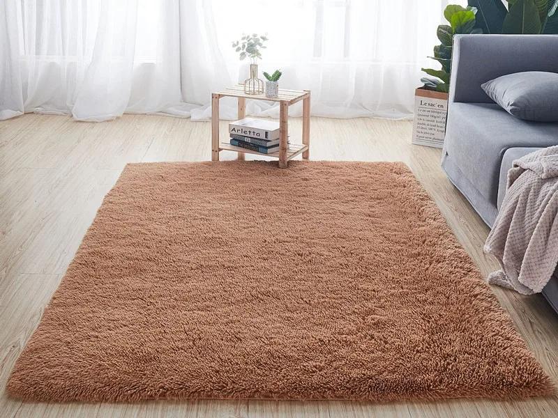 khaki 40x60/50x80cm Soft Bath Mats Bedroom Bathroom Carpet Plush Mat Slip-Resistant Pad Oval Doormat Water Absorption Floor Mats - Цвет: khaki