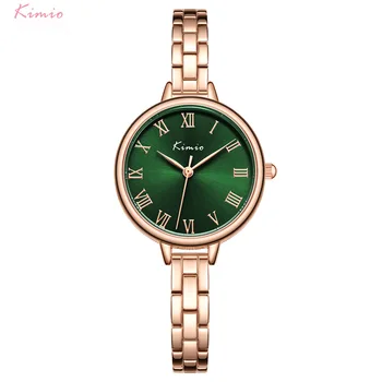 

Kimio Brand Women Green Creative Watch Ladies Waterproof Bracelet Watches Fashion Quartz Wristwatch Relogio Feminino