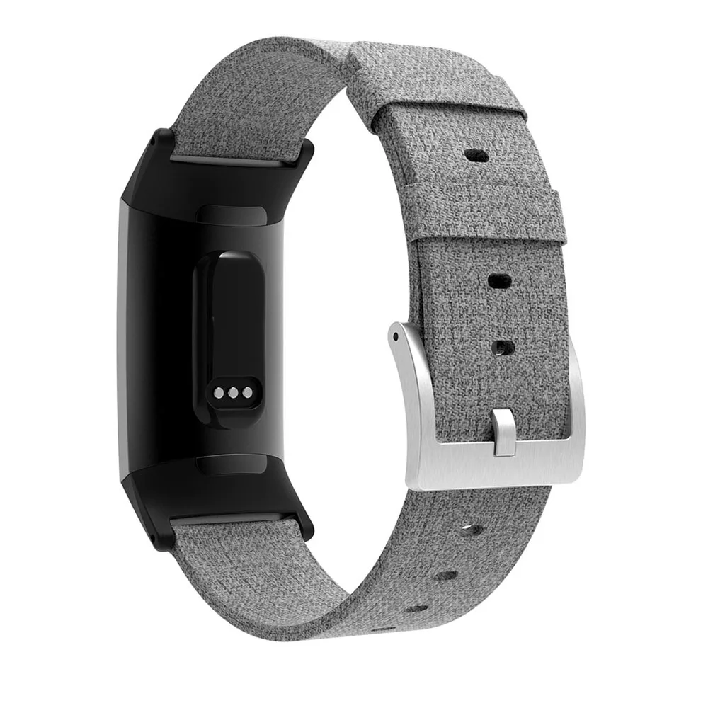 Нейлоновый манжет для Fitbit Charge 3 Смарт часы браслет аксессуары Регулируемая Замена для Fitbit Charge 3 ремешок для часов