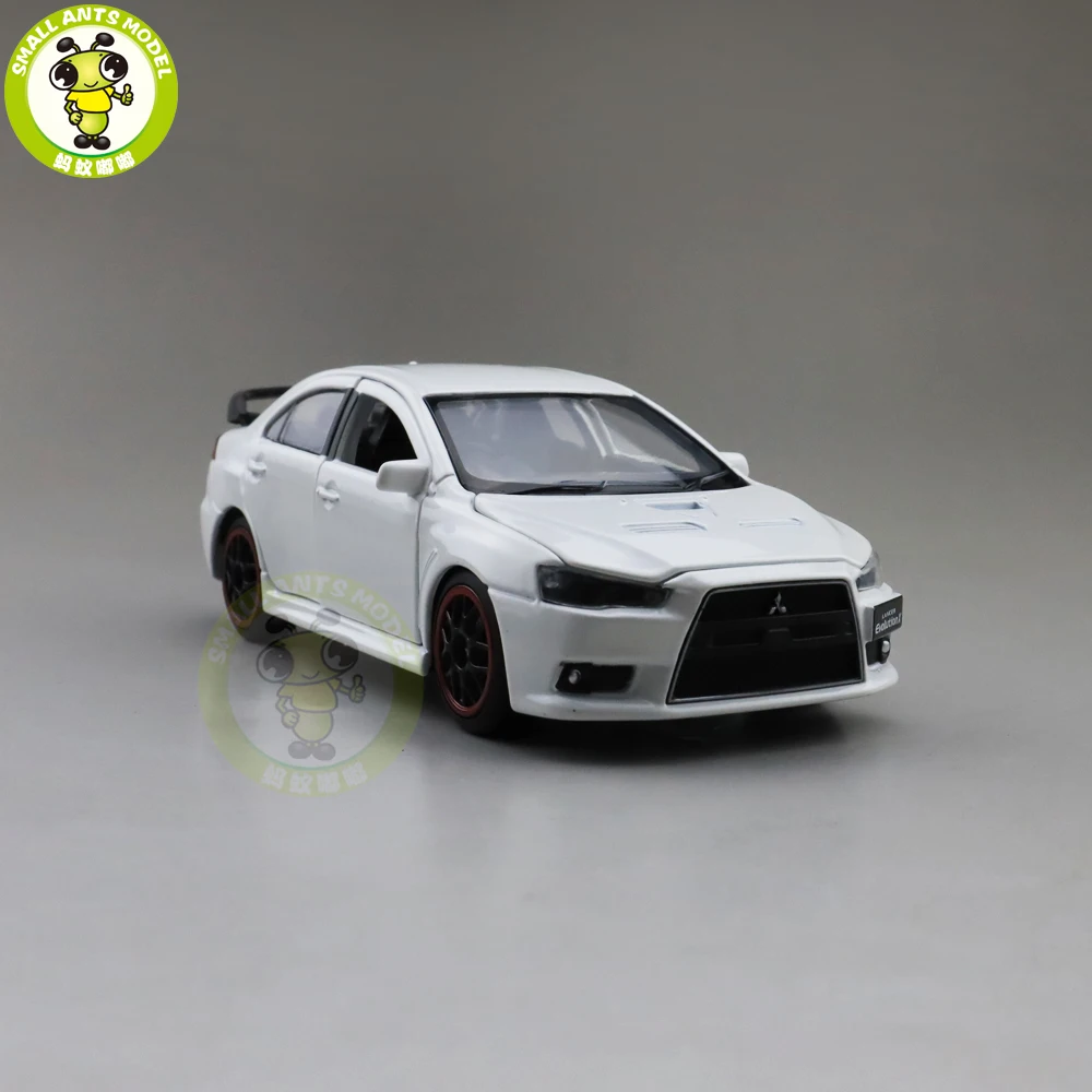 1/32 JACKIEKIM Mitsubishi Lancer EVO X 10 BBS RHD литая модель автомобиля игрушки для детей Подарки для мальчиков девочек