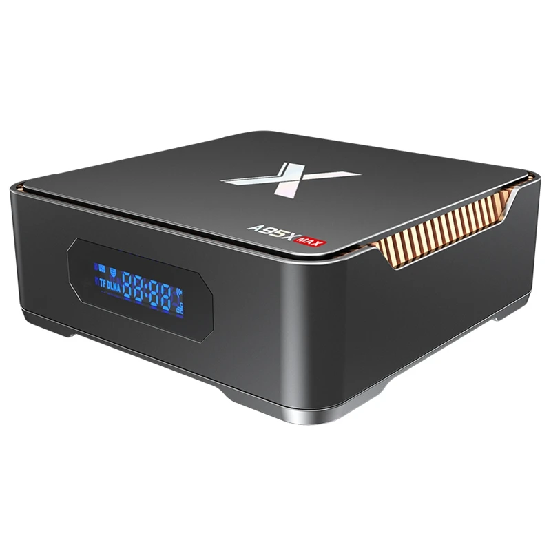 A95X Max Android 8.1 Smart Tv Box 4G 64G Amlogic S905X2 2.4G&5G Wifi Bt 4.2 1000M Support Video Recording Set Top Box Eu Plug