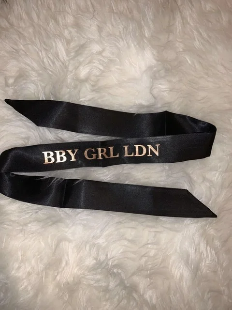 Накладные волосы с логотипом на заказ атласная оберточная лента для волос | Дом и