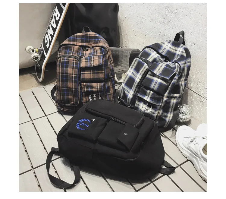 Женский рюкзак Mochila сумки через плечо для девочек-подростков Модные студенческие мягкие