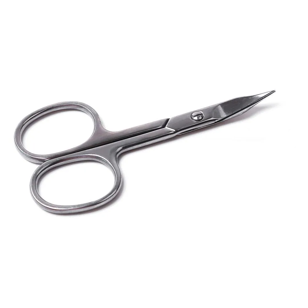 

AMSIC Professional Stainless Steel Scissor Nail Manicure Eyebrow Nose Scissors Hairs False Eyelashes Trimmer Scissors Sharp