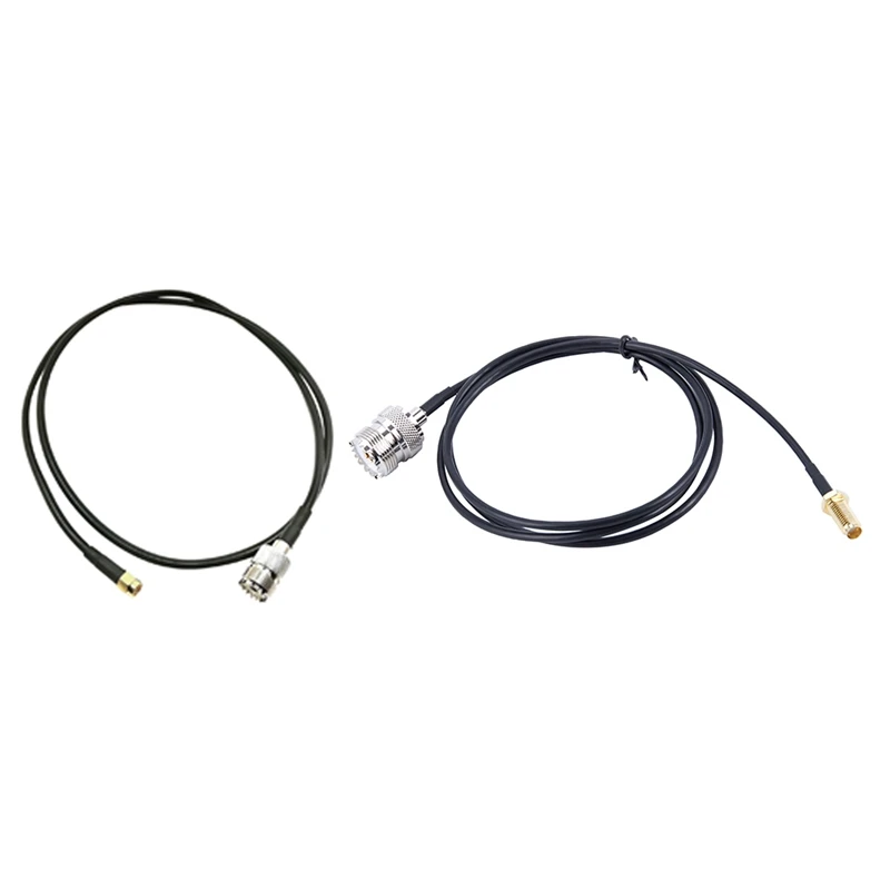 RF LMR200 SMA Male к UHF SO-239 Female коаксиальный антенный разъем 43 дюйма/3 6 футов/110 см и SO239 PL259