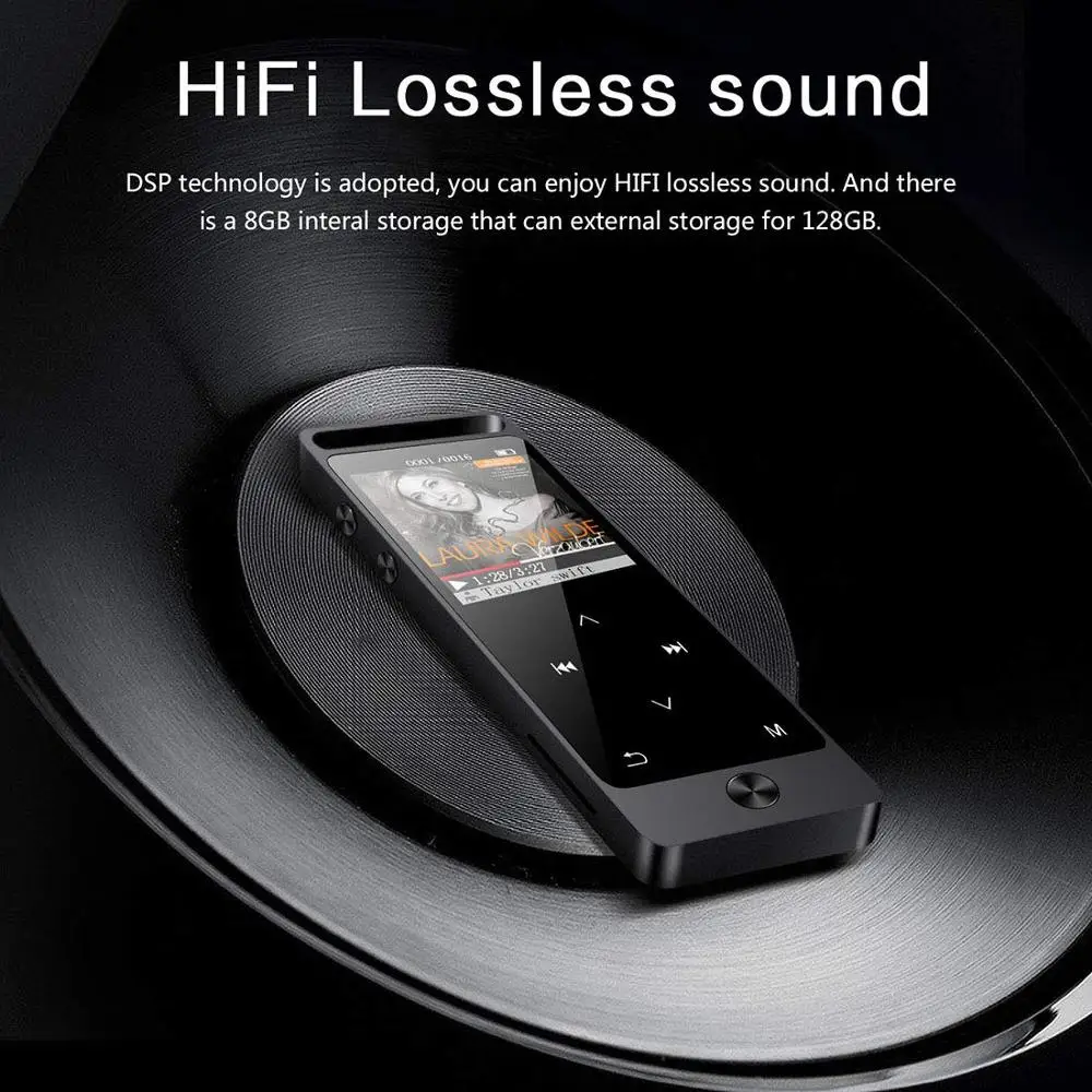 Новейший оригинальный MP3 плеер BENJIE S8 Bluetooth 8 ГБ высокое качество звука музыкальный