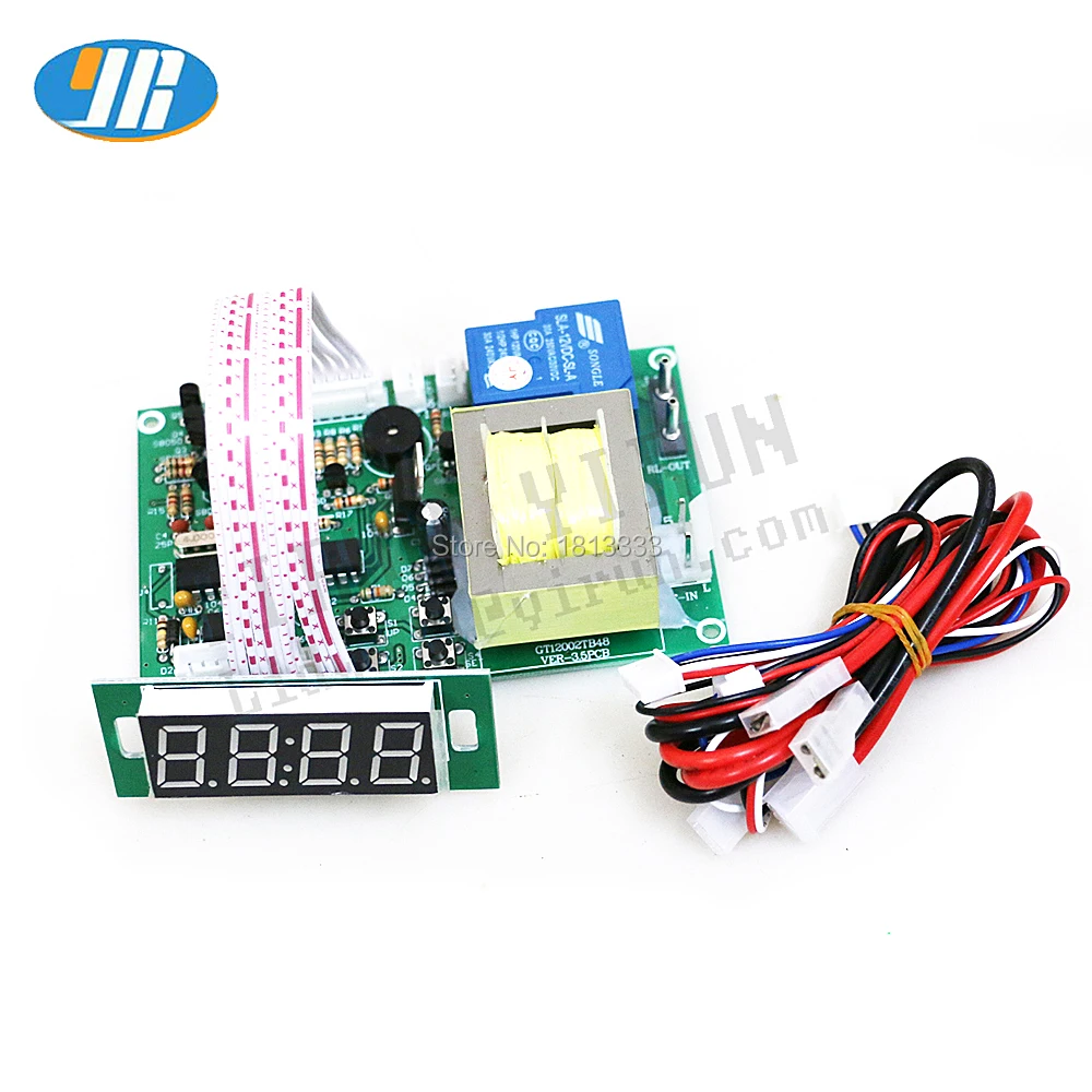 

220V or 110V coin operated Timer board Timer Control Board Power Supply with coin acceptor selector for washing machine