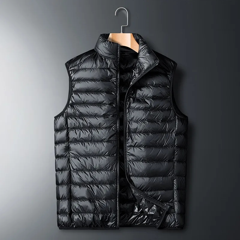 Duck Down Vest Men and Women Universal Spring Light Jackets Fashion Sleeveless Outerwear Coat Autumn Coat White Duck Down Duck Down Vest Men and Women Universal Spring Light Jackets Fashion Sleeveless Outerwear Coat Autumn Coat White Duck Down