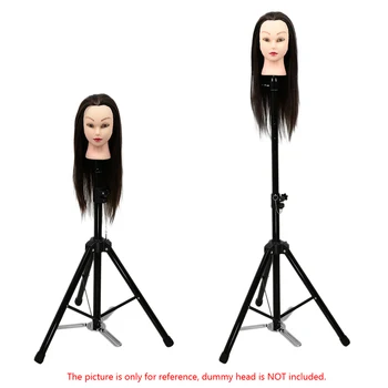 

Hairdressing Tripod Hair Wig Training Head Mold Holder Stand