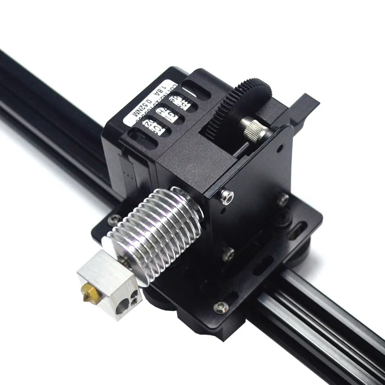 Todo o Metal Hotend com V-slot Conjunto para Impressora Conjunto Titan Aero Extrusora 1.75mm Universal v6 Openbuilds Pórtico Placa 3d 1 E3d 5 High Quality Computador e Escritório
