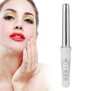 

Skin Care Machine Heating Vibration Beauty Roller Massager Handheld Skin Lifting Brightening Hot Compress Face Skin Massager