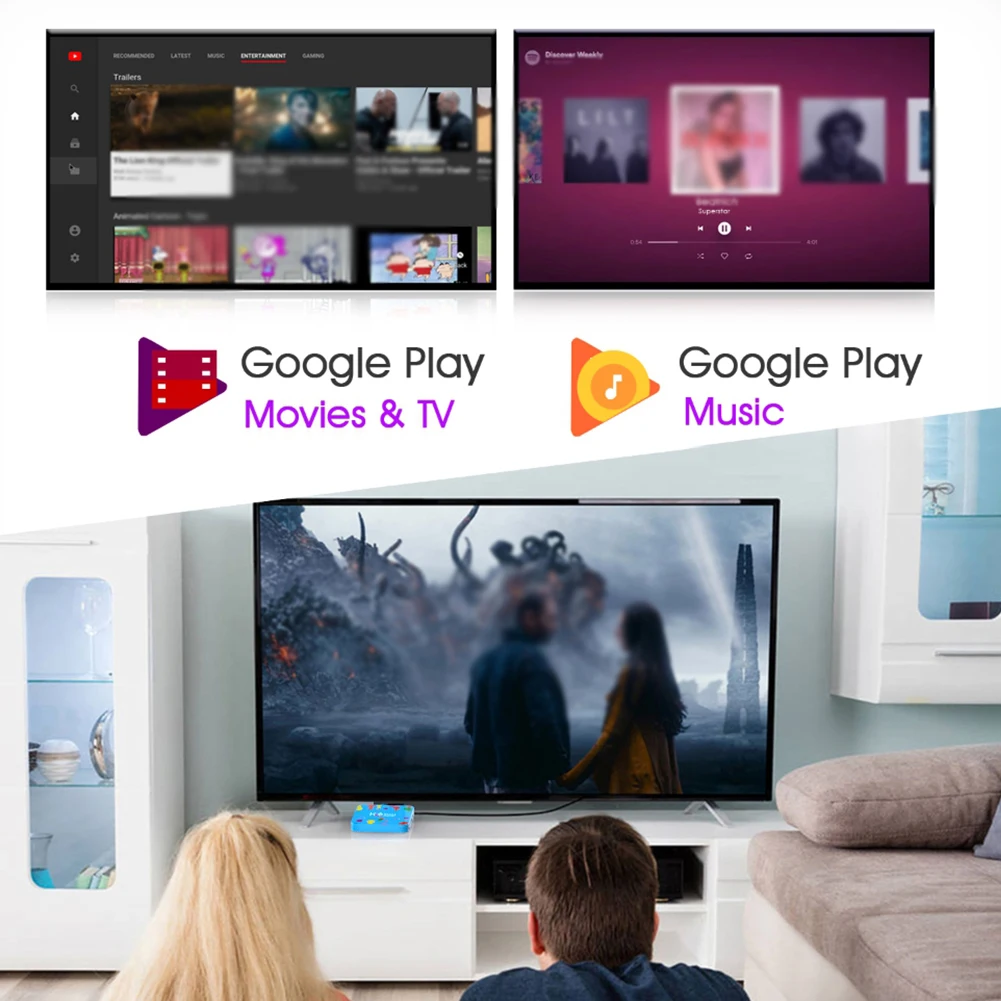 H96 мини H6 Android 9,0 ТВ приставка Allwinner четырехъядерный 64-бит 6K HD 32G 128G EMMC Smart tv wifi Youtube телеприставка медиаплеер
