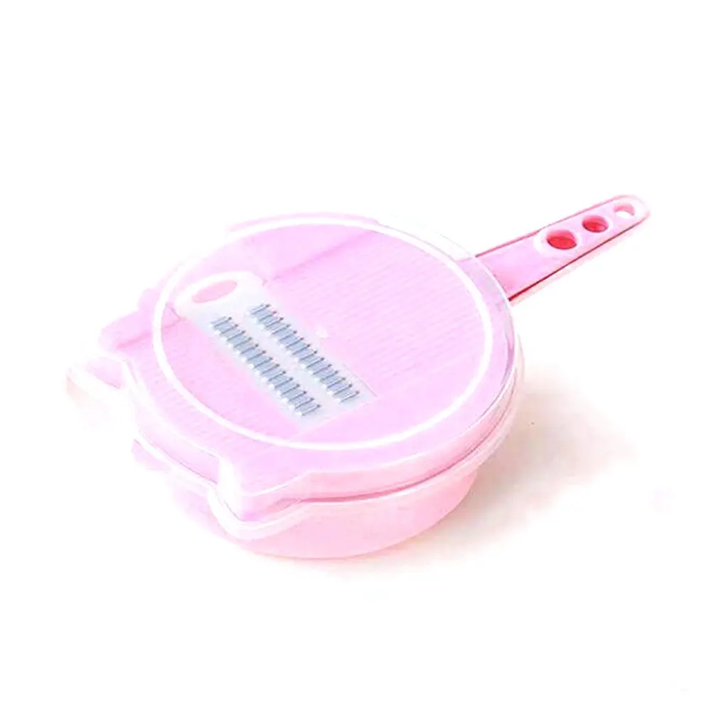 Creative Storage Multi-Purpose Chopper Plastic Kitchen Multi-Function Chopper Plastic Utensils 9Pcs Set