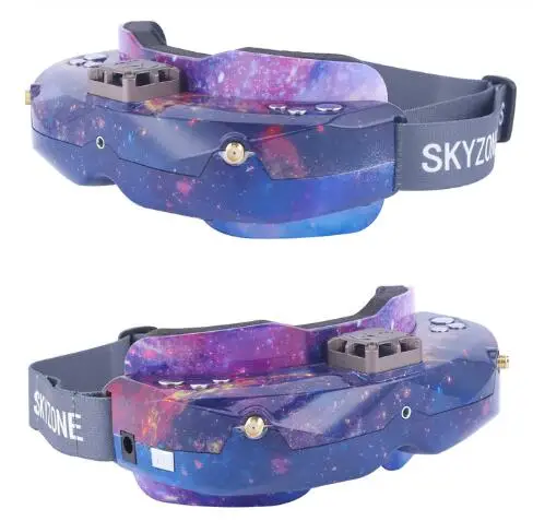 SKY02X SkyBlue SKYZONE SKY02C/SKY02X 5,8 ГГц 48CH FPV очки Поддержка 2D/3D HDMI отслеживание головы с вентилятором DVR камера для RC Самолет гоночный FPV Дрон - Цвет: SKY02X SkyBlue