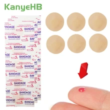 100pcs Mini Waterproof Breathable Band Aid Small Wound Patch Hemostasis Adhesive Bandages First Aid Emergency Kit For Kids A189