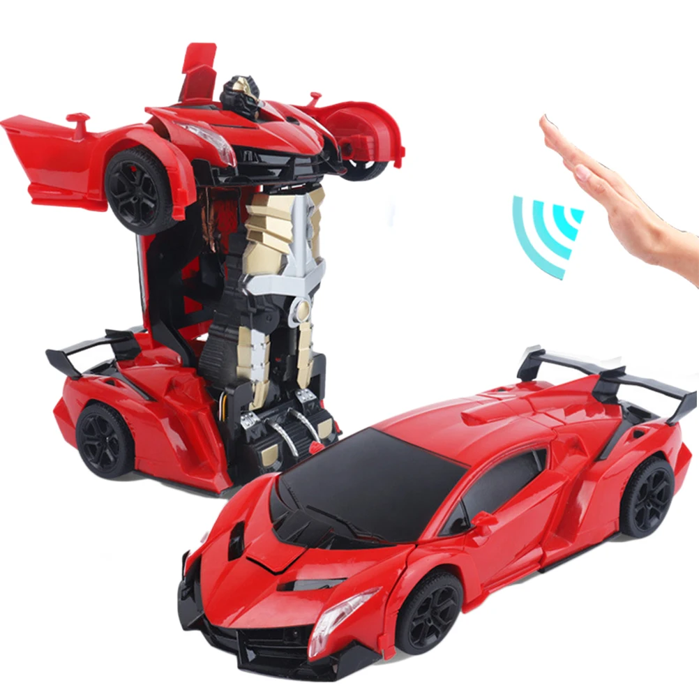 RC автомобиль 1:14 жестов зондирования преобразование электрической энергии модели-роботы игрушка деформации автомобиль Детский RC автомобиль игрушка подарок для детей автомобили