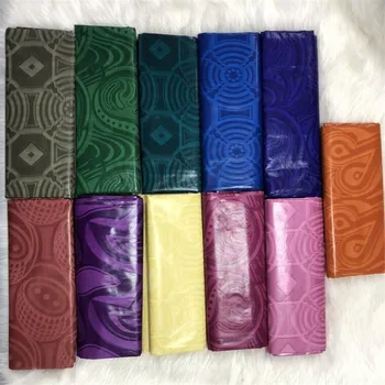 

Tissu de brocart de guinée 100% coton bazin riche 2020 africain bazin riche tissu de haute qualité 5 yard/lot 24L04141