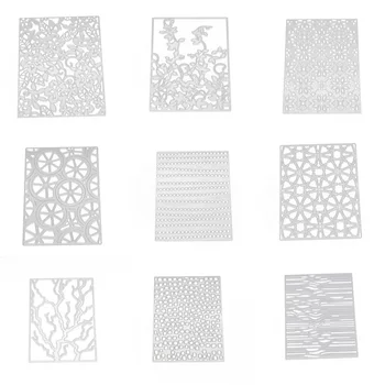 

Rectangle Border Frame Set Metal Cutting Dies for DIY Scrapbooking Photo Album Decorative Embossing Paper Card Crafts 2020