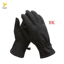 Totrait тактические перчатки Акула кожа мягкая оболочка камуфляжные перчатки полный палец теплые водонепроницаемые ветрозащитные флисовые Floves