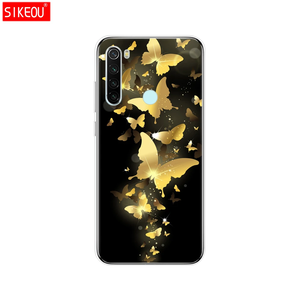 33646 Чехол для xiaomi Redmi Note 8 T, силиконовый мягкий чехол из ТПУ с рисунком для xiaomi Redmi Note 8, чехол Fundas Coque Redmi NOTE 8 PRO, чехол с цветами - Цвет: 33646