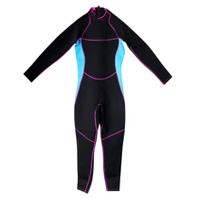 Супер гибкий 3 мм неопреновый женский длинный рукав Дайвинг Рашгард для дайвинга Плавание Серфинг УФ Защита от солнца полный костюм