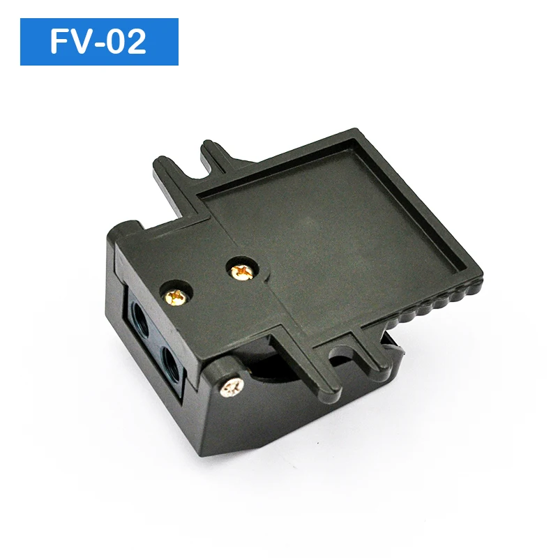 FV-02 2 Way 2 Position Foot Pneumatic Pedal Valve Tool Switch Air Valves PC Connector 1/4BSP Threaded pneumatic pedal valve