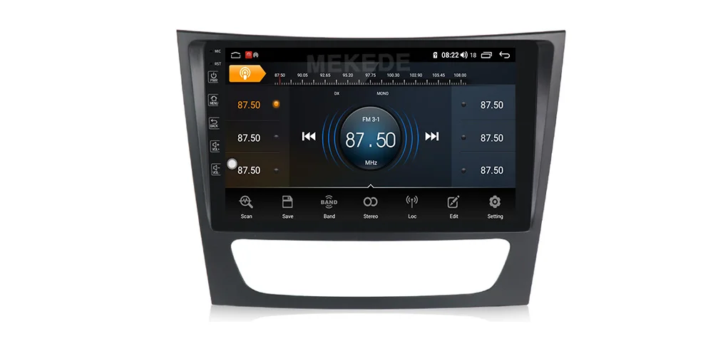 MEKEDE автомобильный радиоприемник Android 10,0 для Mercedes Benz E-class W211 E200 E220 E300 E350 E240 E270 gps Автомобильный мультимедийный плеер DVR FM DSP