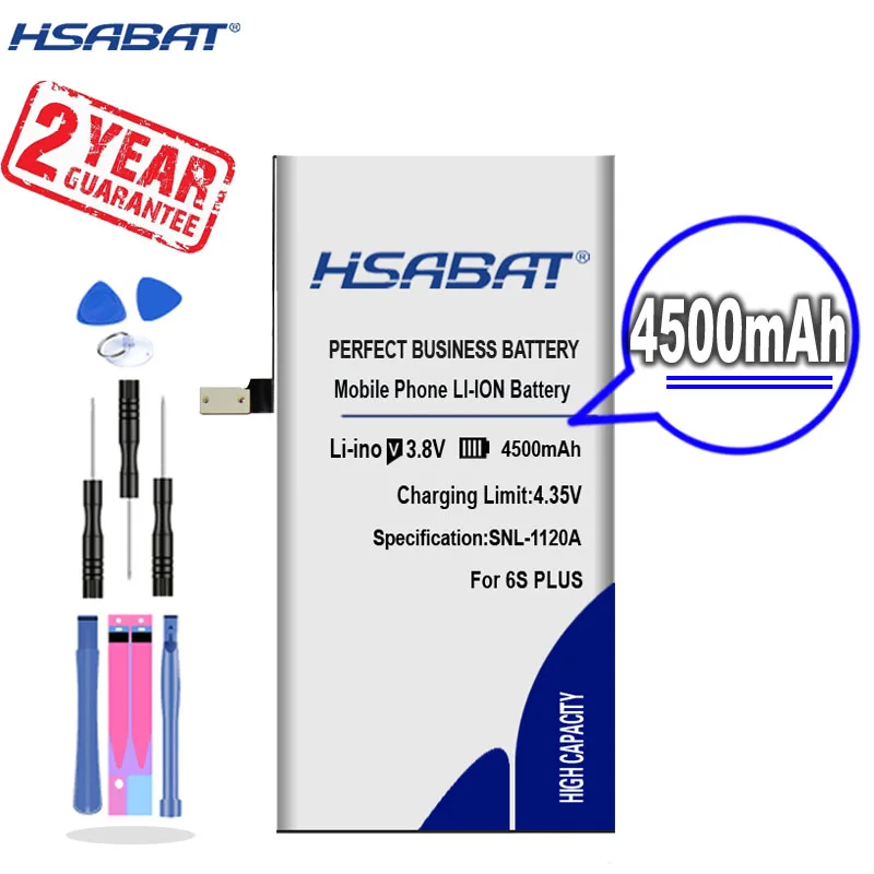 Новое поступление [HSABAT] 4500 мАч Сменный аккумулятор для iphone 6S PLUS 5 дюйма | Мобильные