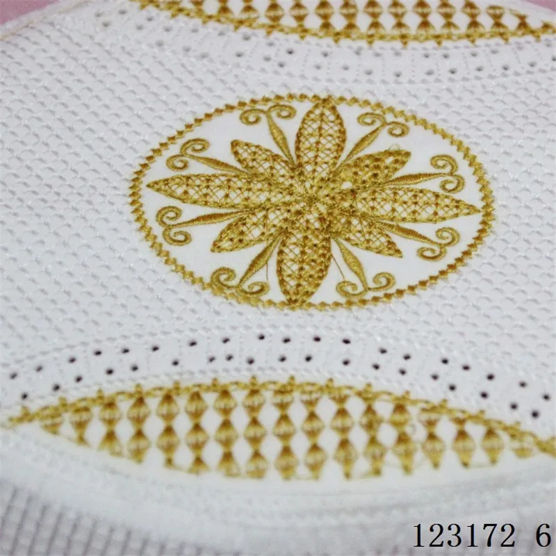 2020 модная Арабская мусульманская Мужская одежда шапки с вышивкой из еврейской