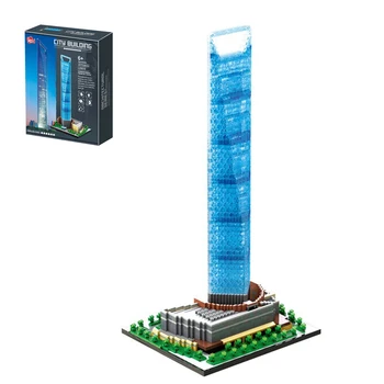 

4173+Pcs MOC City Views DIY Architecture Model Adults Building Blocks Bricks Toys Gift For Home Decor- SH World Financial Center