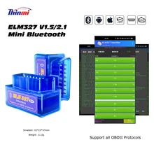 Мини ELM327 Bluetooth OBD2 адаптер неисправности для всех автомобилей чип 25k80 V2.1 диагностический инструмент Мини ELM327 Bluetooth OBD2 адаптер неисправности для всех автомобилей чип 25k80 V2.1 диагностический инструмент