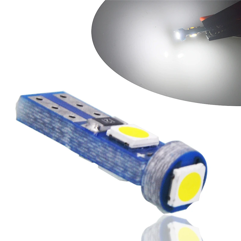 100 шт. T5 3030 SMD W1.2W 73 74 3 светодиодный s автомобильный инструмент: клин Панель Спидометр Тахометр кластерная лампа Dash светодиодный лампы