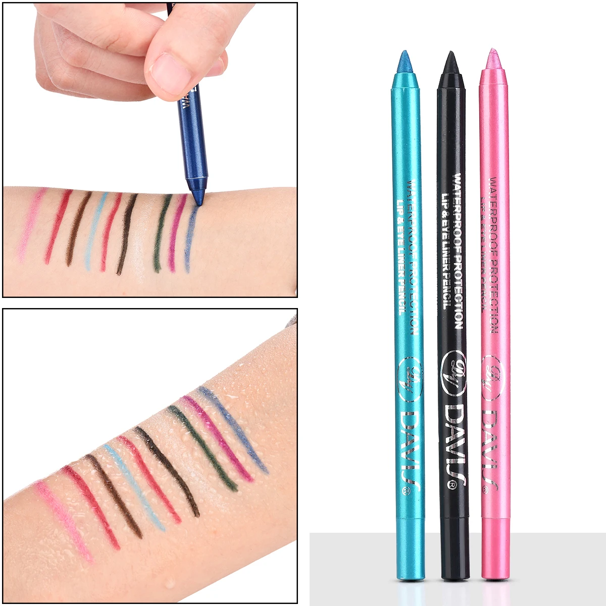 

Professional Eyeliner Eye Pen Cosmetics Waterproof Long Lasting Face Makeup Quick-drying Eyeliner Liquid Eye Pencil Beauty Tools