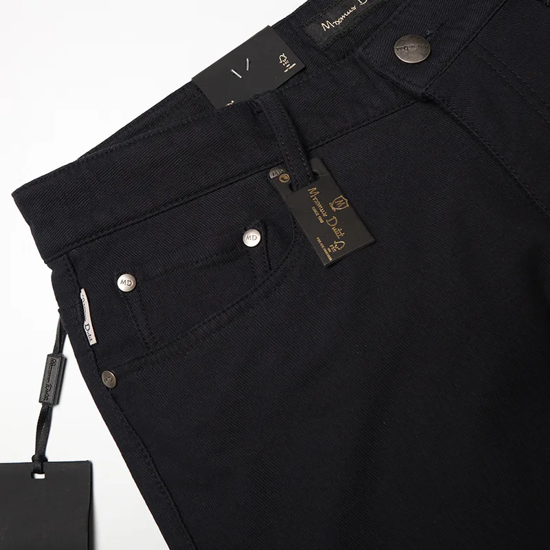 

Autumn Men's Trousers High-End Casual Pants Men's Straight-Cut Business Pants Corduroy Slim Fit Elegant Trousers Solid Color Ver