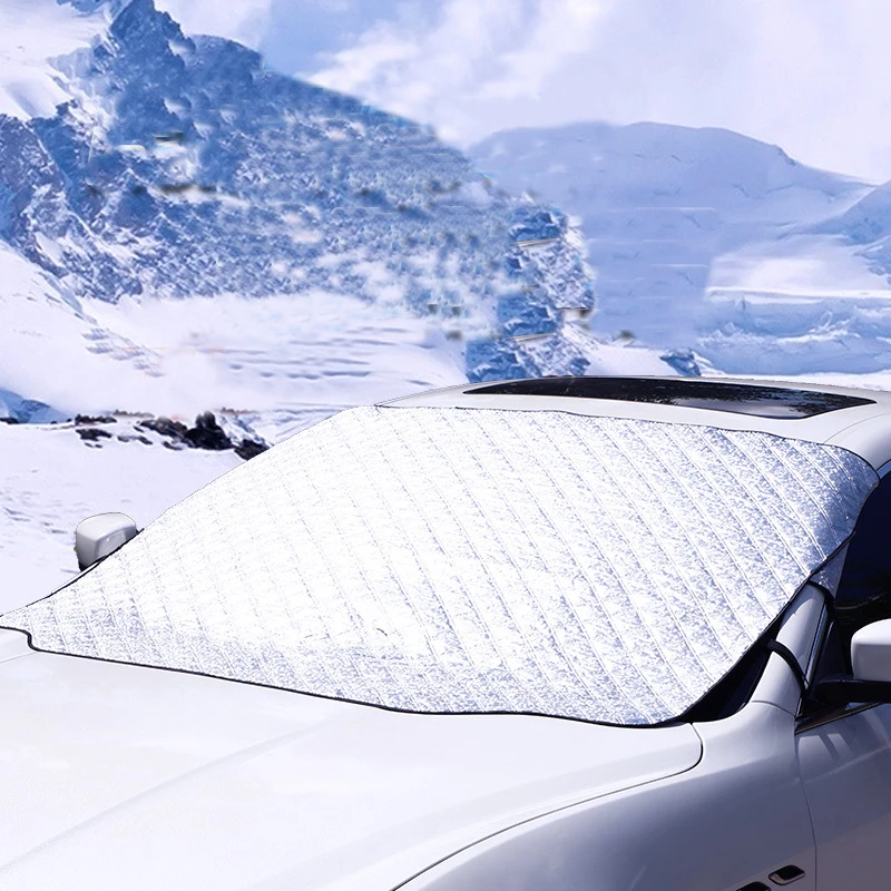 

Car snow cover Front windshield cover Cover cloth Windshield snow cloth winter windowFrost antifreeze cover