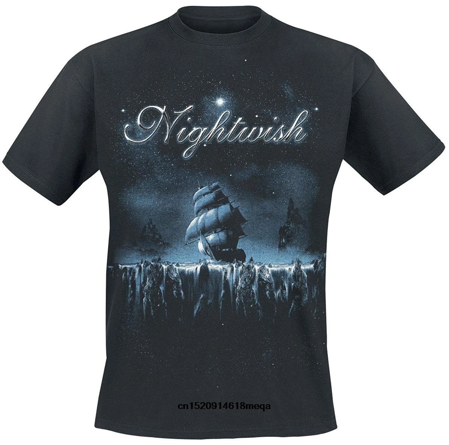 Забавные футболки Nightwish горе ко всем Для мужчин с мультяшным принтом хлопковая