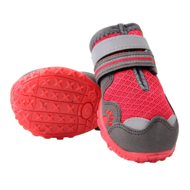 4 шт. прочная спортивная обувь для собак на открытом воздухе для защиты от повреждений модная обувь для собак для маленьких и больших собак