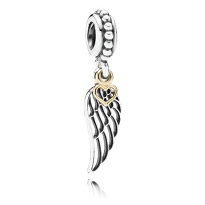Серебро 925 Новое платье Мики Единорог Подвески бусины подвеска Подходит Pandora Браслеты и ожерелья для женщин DIY любителей ювелирных изделий - Цвет: B-167