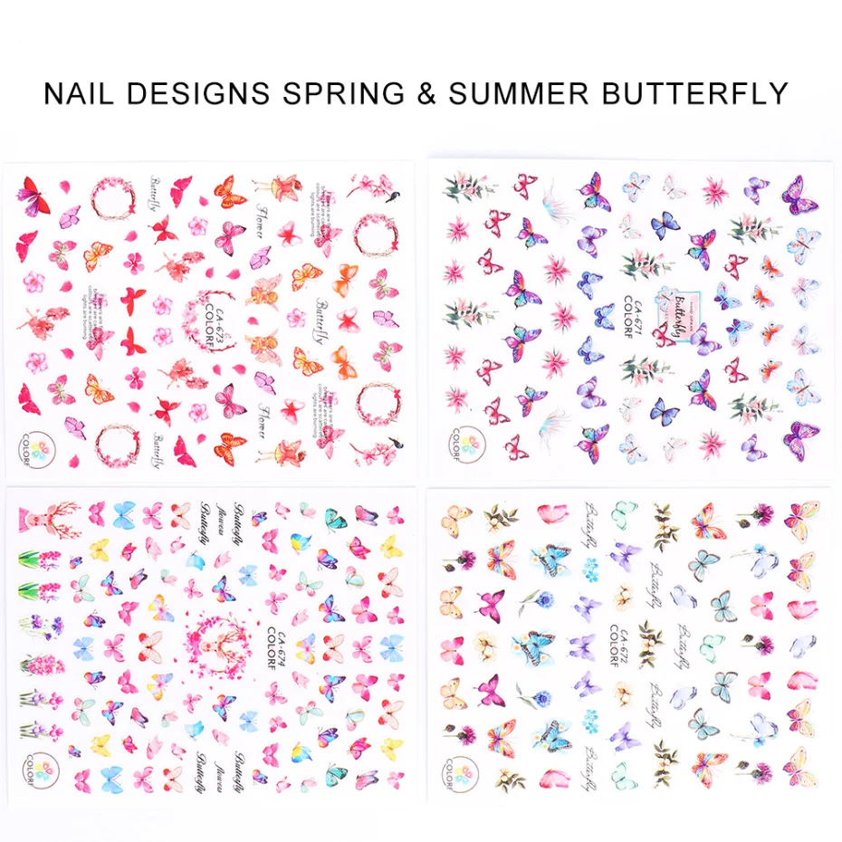Butterfly Nail Sticker 6