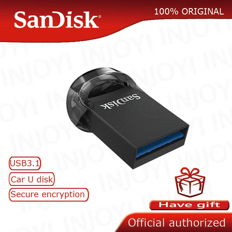 Флеш-накопитель sandisk CZ430 mini USB флэш-накопитель 32 Гб до 130 м/с 16 Гб 64 Гб Флешка USB 3,0 Поддержка официальной проверки