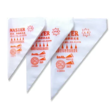 

Thick Explosion-Proof Disposable Pastry Bag Large, Medium and Small Number Pastry Bag Cake Baking Tools Cream Squeeze Bag 100