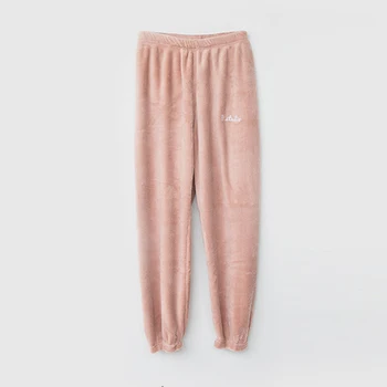 

2020 new Home Pants For Children Winter Fleece Pyjama Trousers Pajama Pants Lounge Wear Kids Sleeping Pants Homewear Warm Pants