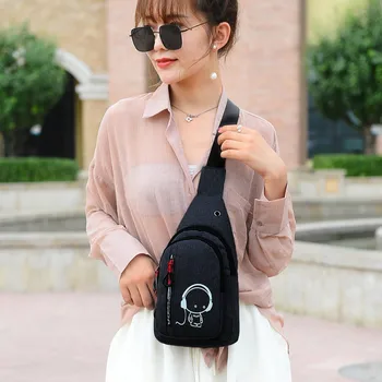 

Women Small Bag Wild Messenger Bag Fashion Crossbody One Shoulder Plaid Chest Bag Sac Main Femme Torebki Damskie 2019 #20