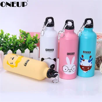 

ONEUP 500ML Water Bottle Stainless Steel Water Bottle Travel Tea Coffee Drink Bottle 2018 New Portable Sport Water Bottle
