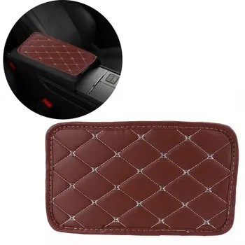 

Car Leather Armrest Mat Box Cover Auto Central Arm Rest Covers Protection Pad Motor Car Interior Decoration Cushion