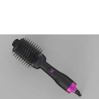 

Negative ion hot air comb multi-function blowing comb, curling straightening dual purpose air curling stick,