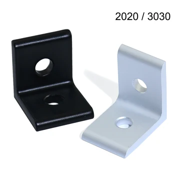 

2020 3030 Aluminum Extrusion Profile Aluminum Alloy 90 degreee Inside Corner Bracket