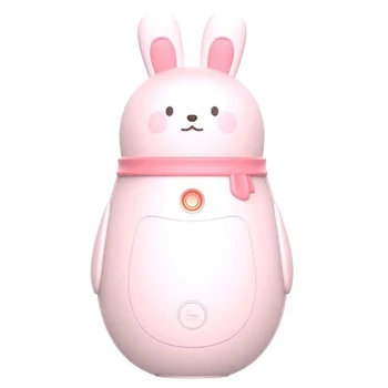

Cute Hand Warmer Portable Cartoon Mini Power Bank 3 in 1 Hand Warmer Water Replenishment Instrument Rabbit Shape