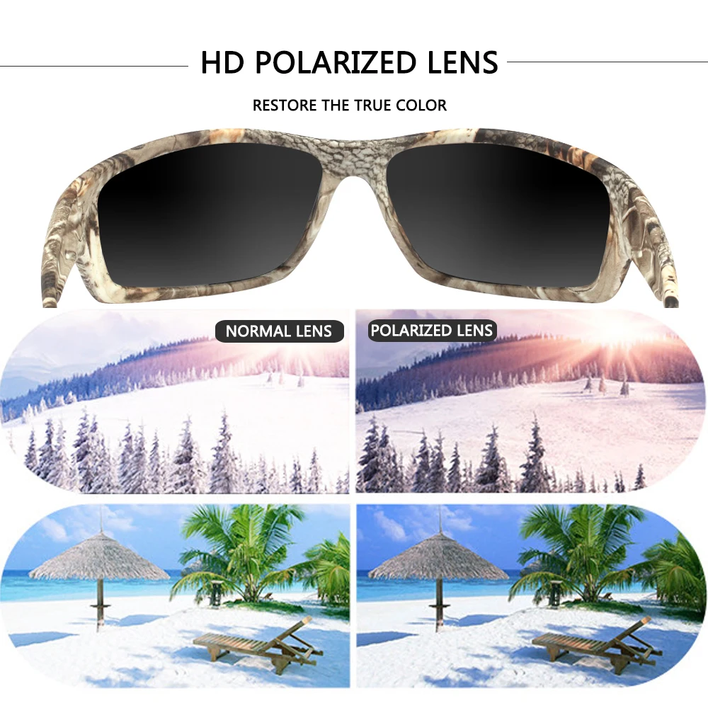 Мужские солнцезащитные очки POLARSNOW винтажные высококачественные UV400|Мужские очки|
