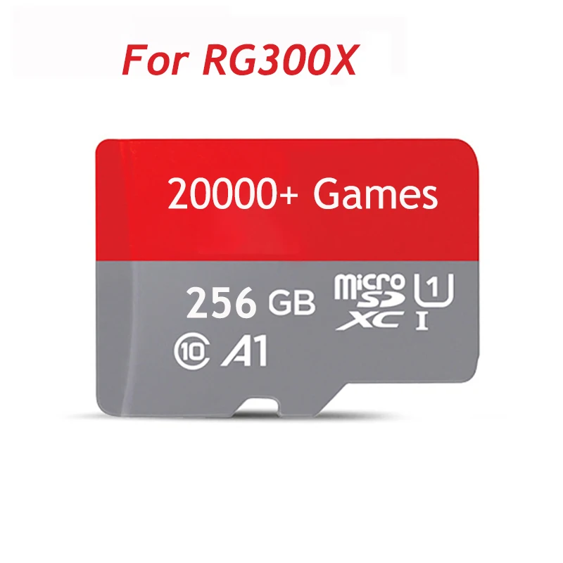 Memory card For RG351M RG351P RG280V RG300X RG350M RG350P RK2020 RK3326 Retro Game with PS1 GBA FBA and many other Emulator Game 